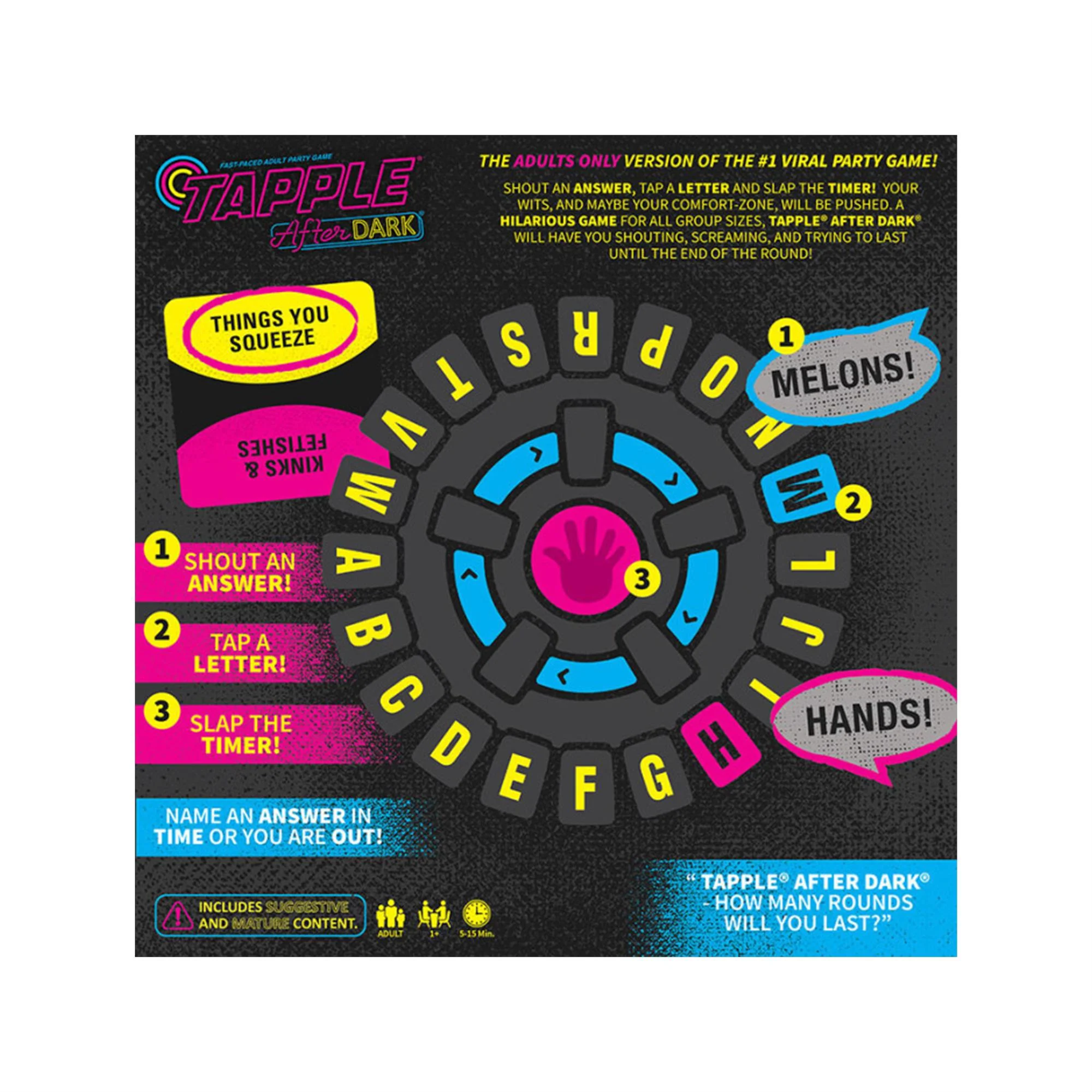 Tapple After Dark | Hilarious Adults-Only Party Word Game