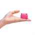 Needoh Teenie Cool Cat squishy in hand on white background, Adventure Awaits