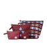 The somewhere co handy pouch trio bags in Mulberry