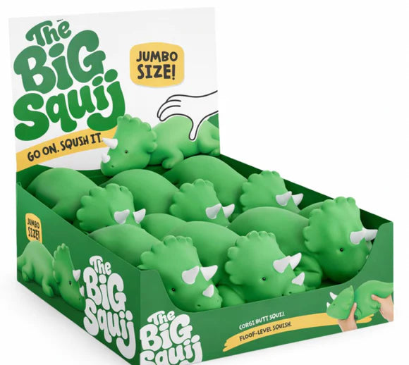 The Big Squij | Dino | Jumbo Slow-Rise Squishy Toy