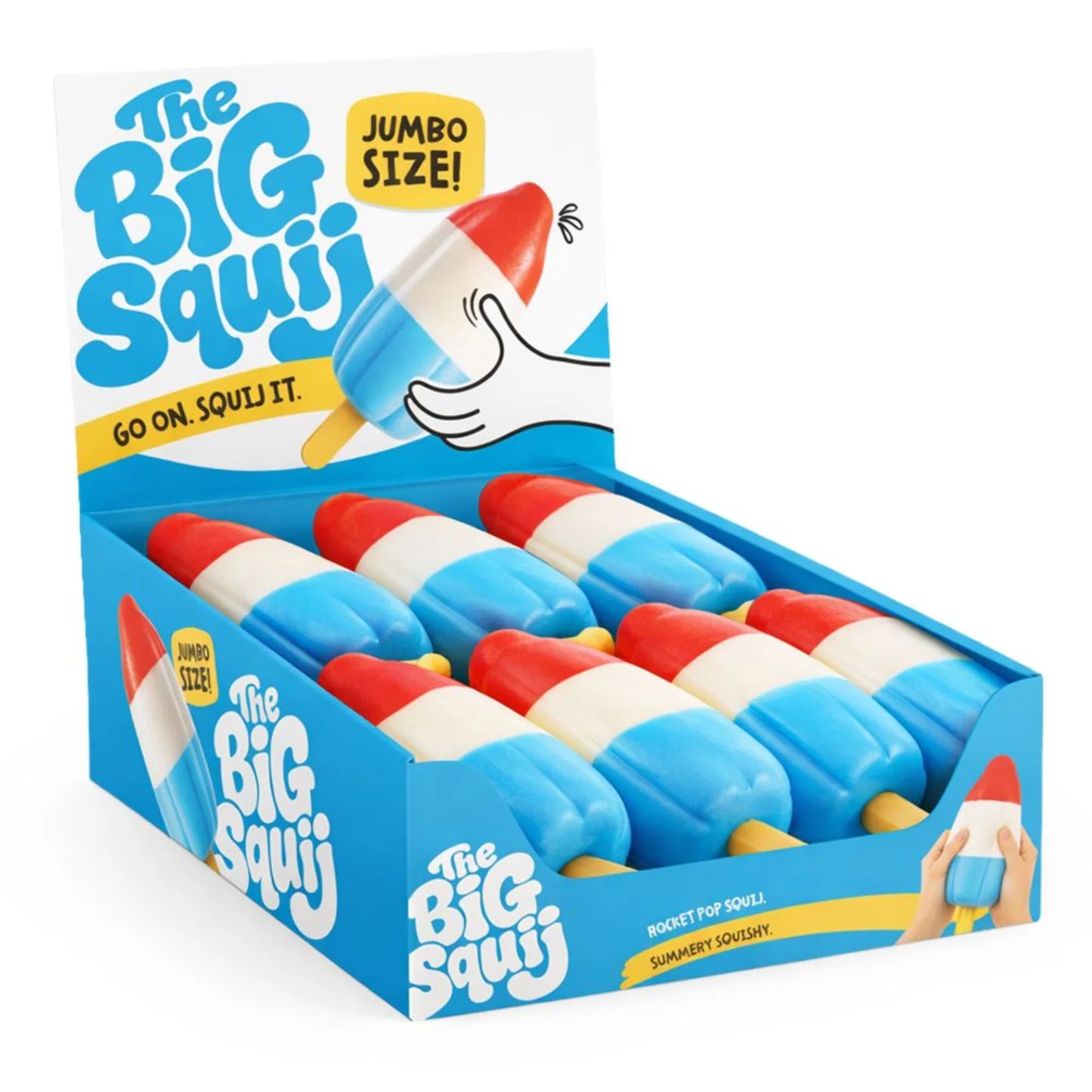 The Big Squij | Rocket Pop | Jumbo Slow-Rise Squishy Toy