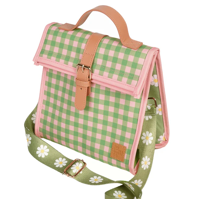 The Somewhere Co. Lunch Satchel w/ Shoulder Strap | Versailles Garden