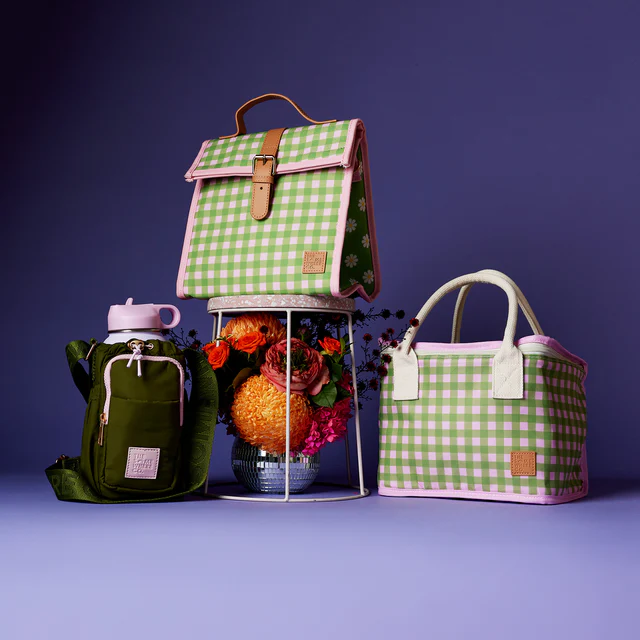 The Somewhere Co. Lunch Satchel w/ Shoulder Strap | Versailles Garden