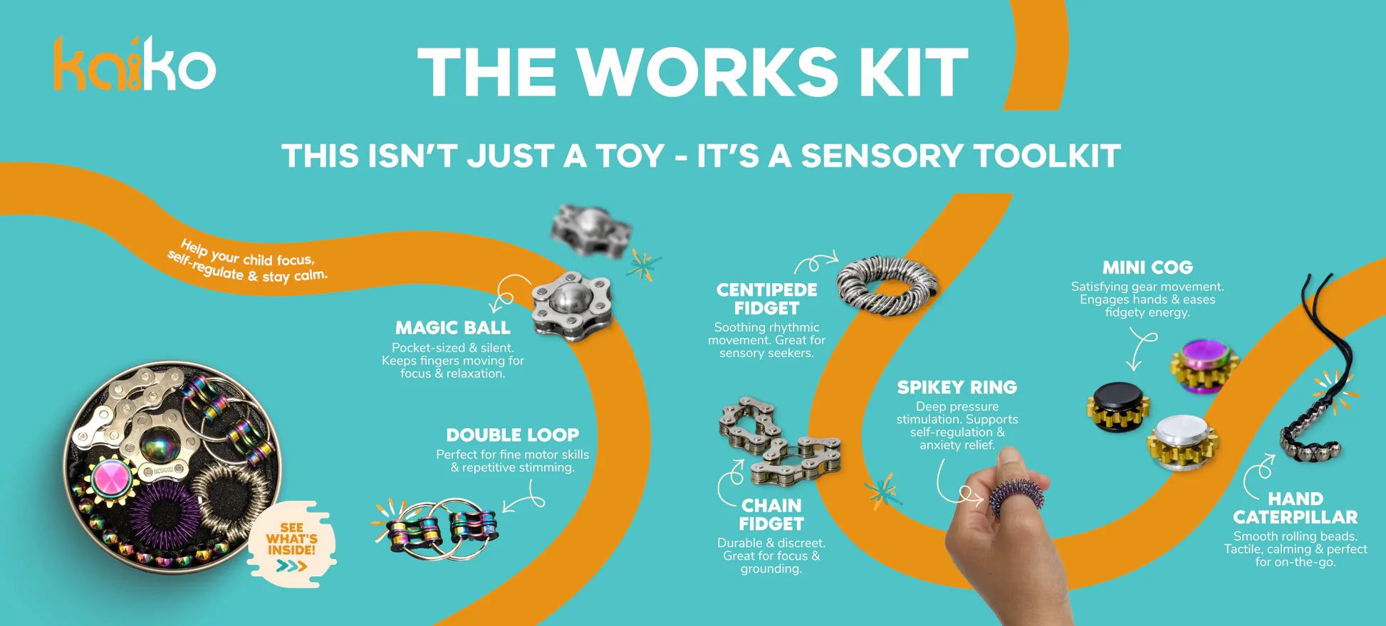 Kaiko | The Works Fidget Kit