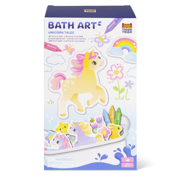 Bath art unicorn tales