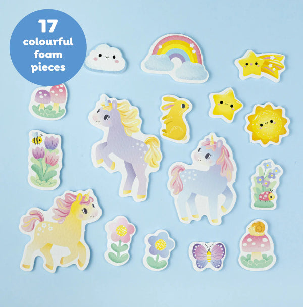 Bath art unicorn tales