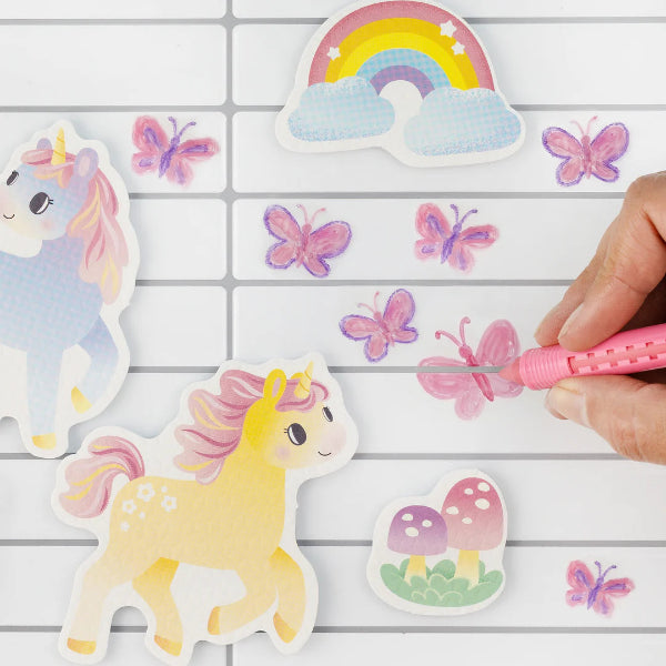 Bath art unicorn tales