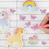 Bath art unicorn tales