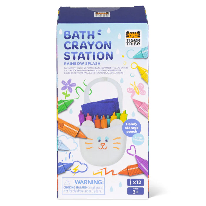 Bath crayon station in box