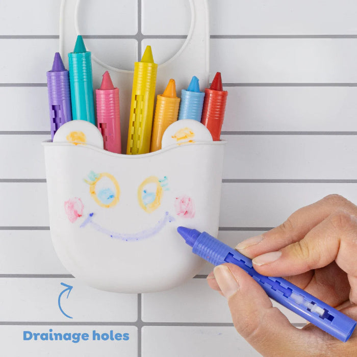 Bath crayon station