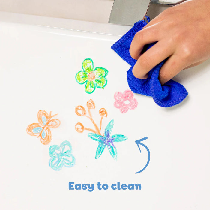 Bath crayon station