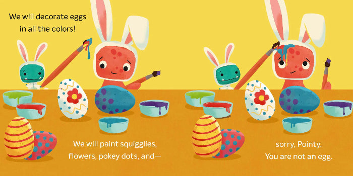 Tiny T-rex and the itty-bitty bun-bun easter board book