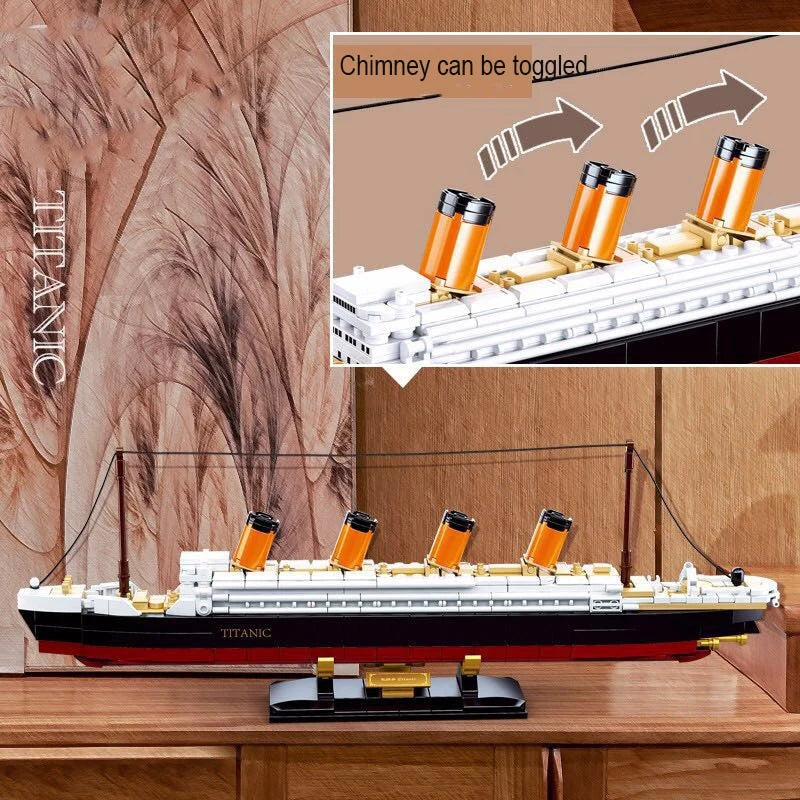 Sluban Bricks -Model Bricks Titanic 481 pcs B0835