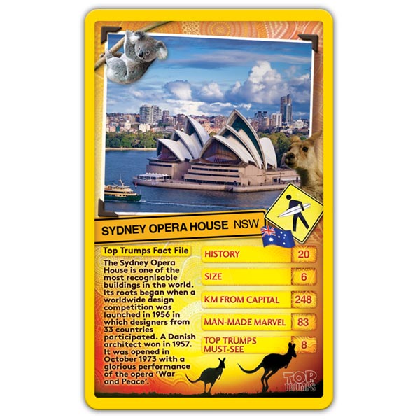 Top Trumps Australia Top 30
