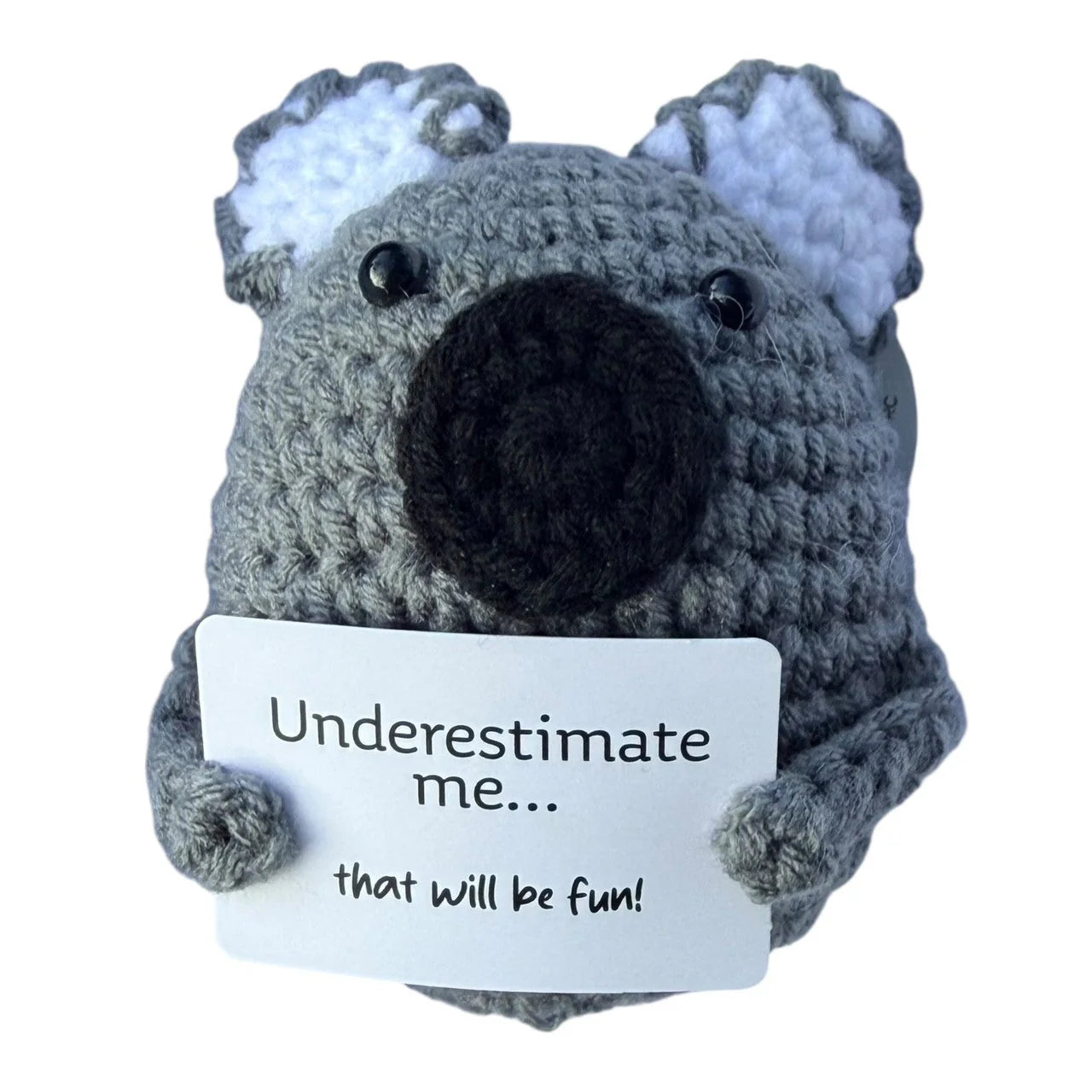 Mini Crochet Characters | Handmade Positive Message Gift