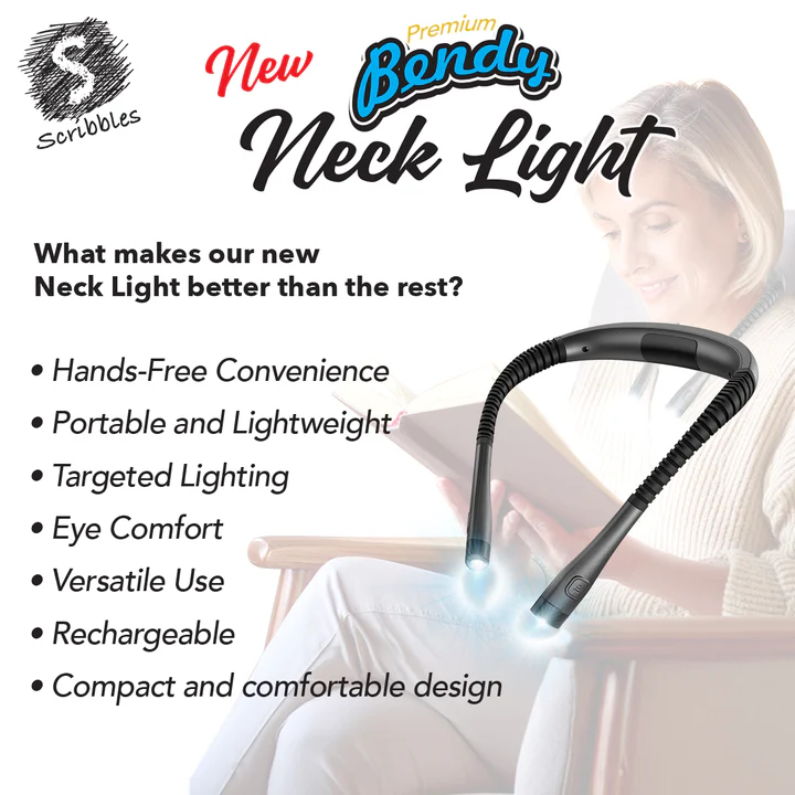 LED USB Neck light by Scribbles Stationary