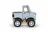 Side view of Koala Dream Aussie Wheels ute with grey body, open tray and chunky black wheels — Adventure Awaits