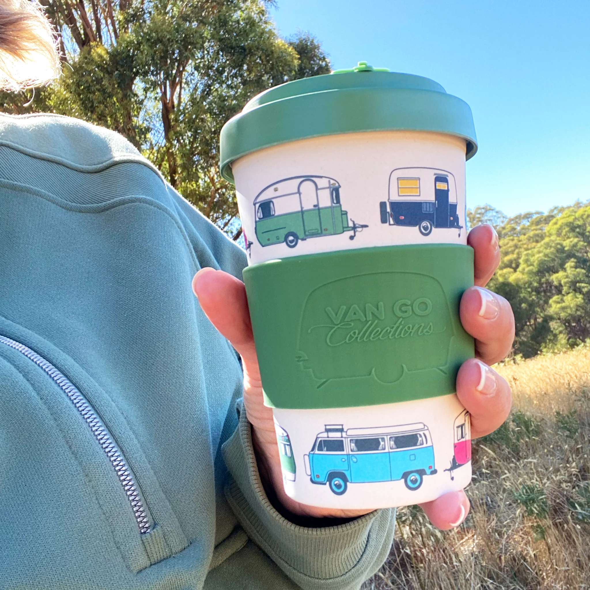 Van Go Caravan Bamboo Travel Mug | 400ml