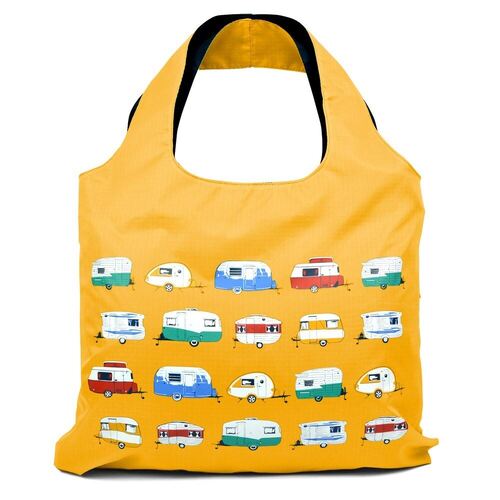 Van Go Tote Bags | Various Caravan Themed Designs & Colours