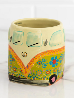 Velma The Van | Folk Art Coffee Mug by Natural  Life 460