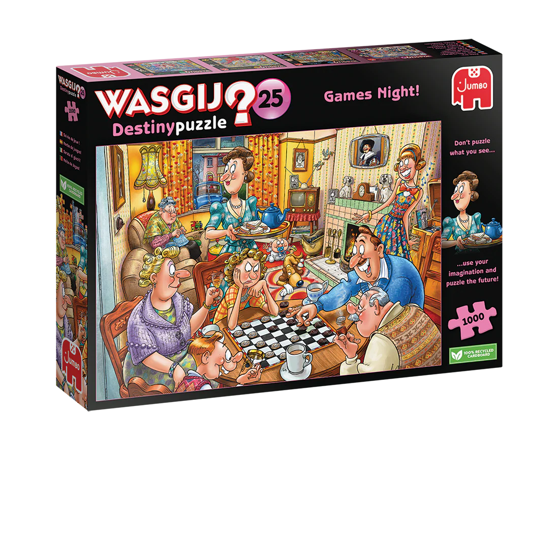 Wasgij Jigsaw Puzzle | Destiny 25 Games Night! 1000 pieces