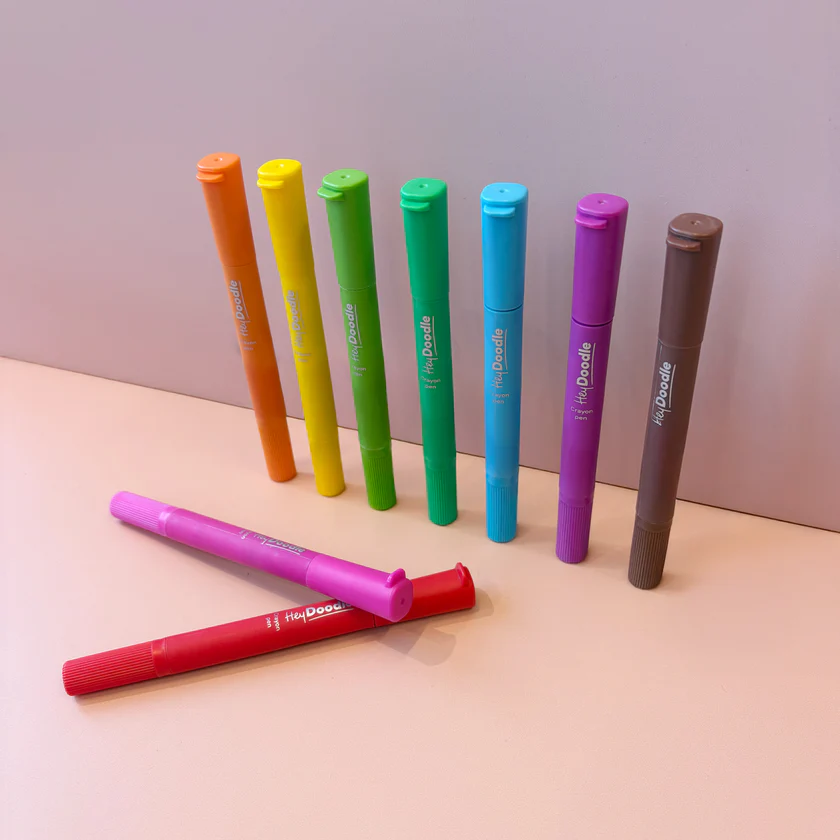 HeyDoodle | Washable Crayon Pens