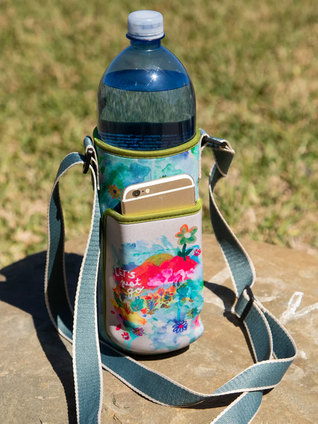 Insulated Water Bottle Carrier Let's Just Go Natural Life