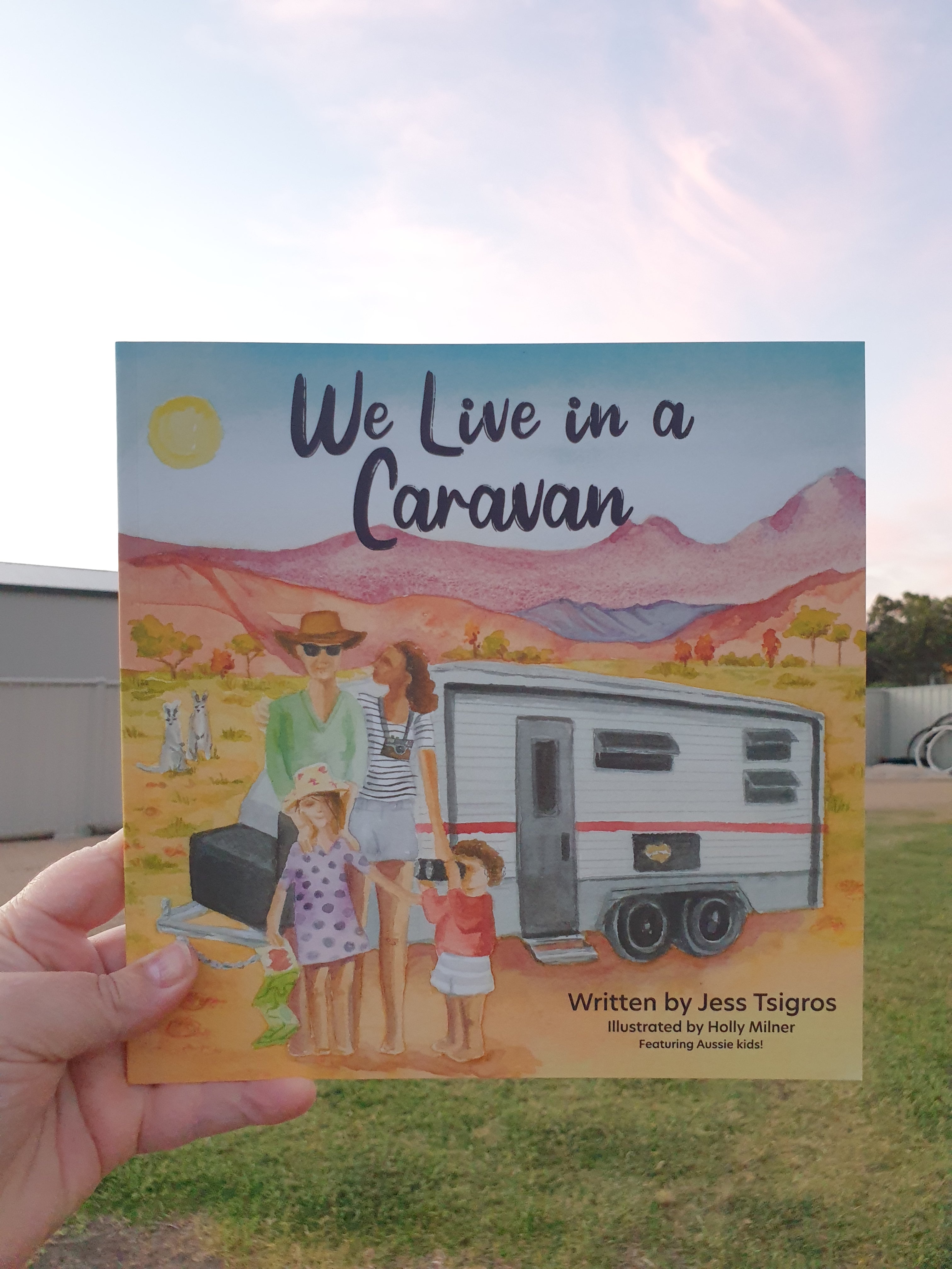 We Live In A Caravan | Children's Book SOFT COVER