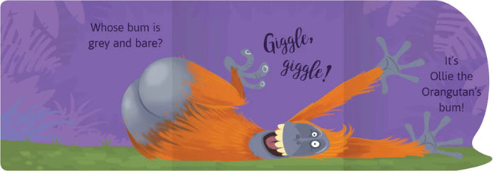 whose bum at the zoo lift the flap book