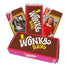 Wonka Bar playing cards with chocolate bar box and character cards from the classic film — Adventure Awaits