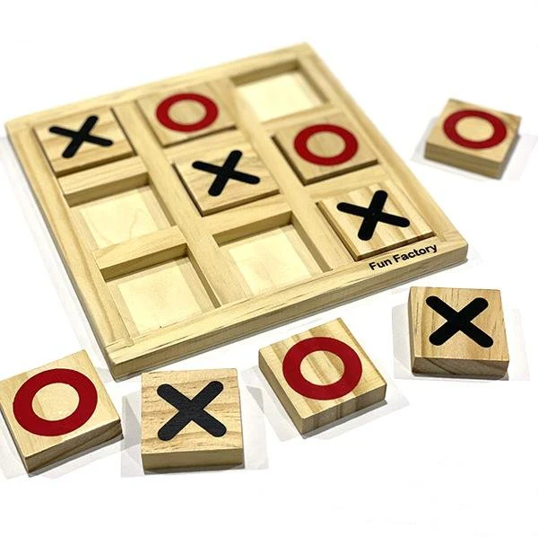 Wooden Noughts & Crosses