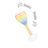 Rainbow Wooden Maraca