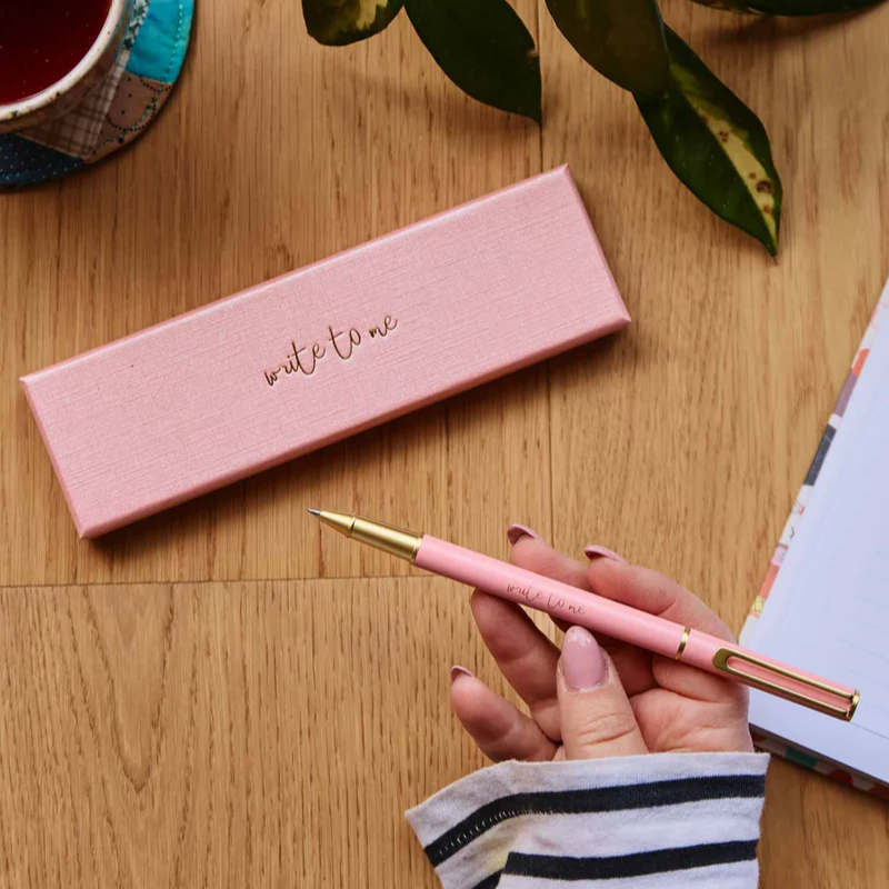 Write to me writing pen blush