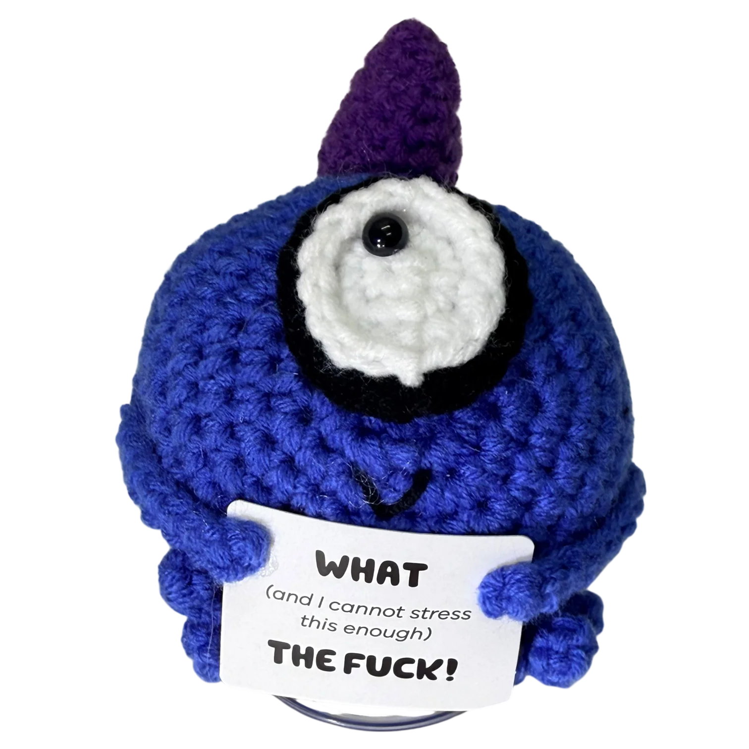 Mini Crochet Characters | Handmade Positive Message Gift