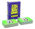 You Can't Say Umm After Dark Pack with purple box and green A and B card decks — Adventure Awaits