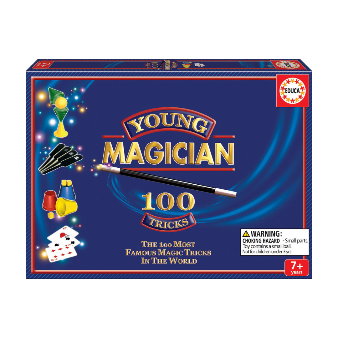 Young magician 100 tricks set in box