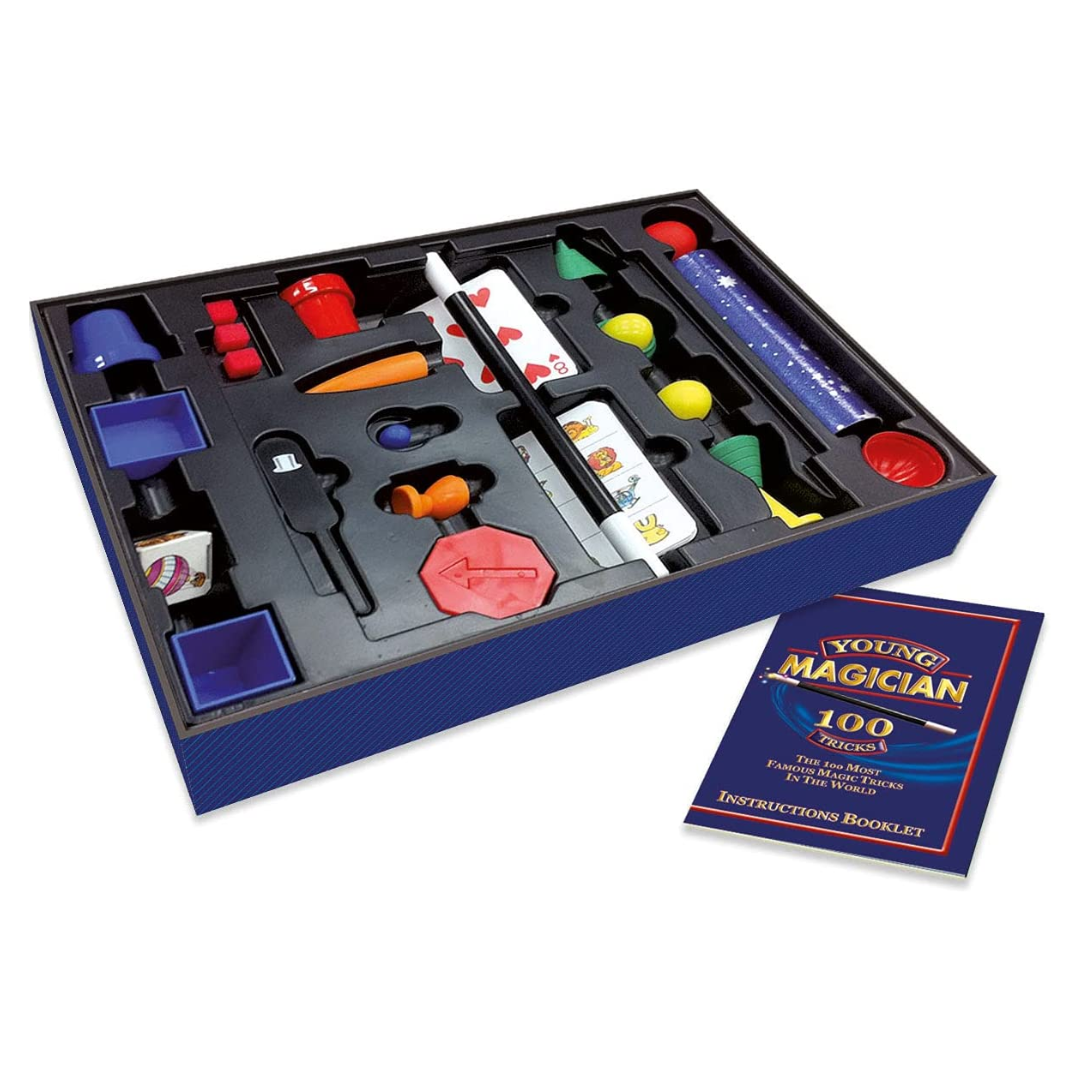 Young magician 100 tricks set open box