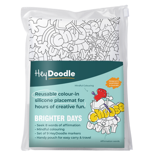 HeyDoodle Silicone Mat - Brighter Days
