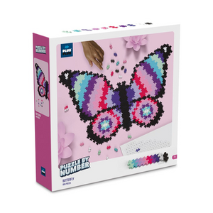 Plus-Plus Puzzle By Number | Butterfly 800pc
