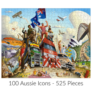 Mr Bob Puzzles | 100 Aussie Icons