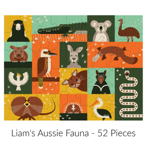 30% OFF Mr Bob Puzzles | Liam's Aussie Fauna