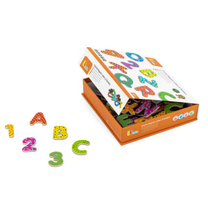 VIGA Toys | Magnetic Letters & Numbers 77 pieces