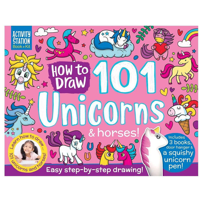 Activity Station | How To Draw 101 Unicorns and Horses