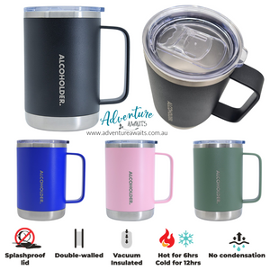 Alcoholder TANKD Insulated Mug with Handle - 475ml