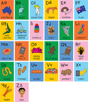 Australia A - Z Flash Cards
