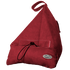 Cinnabar red The Book Seat hands-free book holder with front pocket and clear page rest — Adventure Awaits