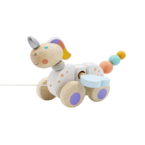 Calm and Breezy Pull-Along Unicorn