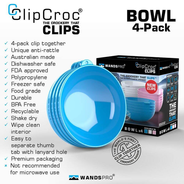 ClipCroc ‘Clip-together’ Crockery