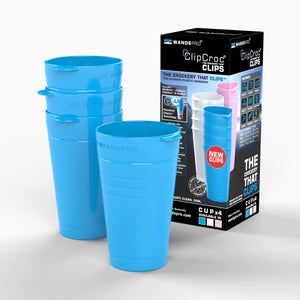 ClipCroc Cup Set | 4 Pack ‘Clip-together’ Crockery
