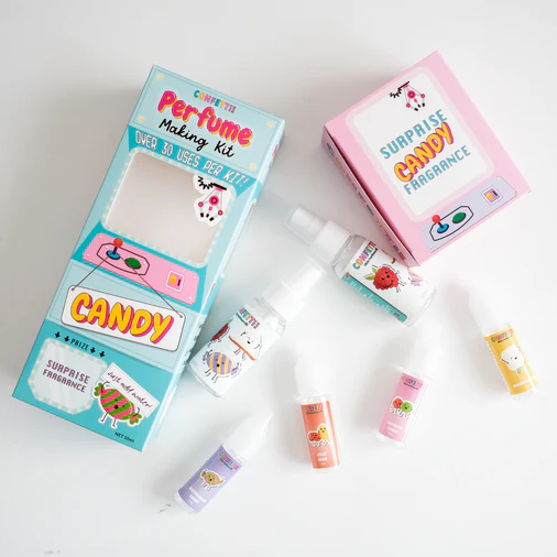 Confetti Blue DIY Perfume Making Set for Kids